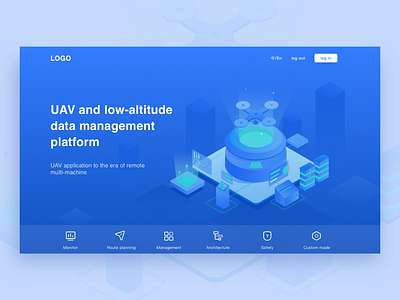 Web app design flat icon illustration ui ux web