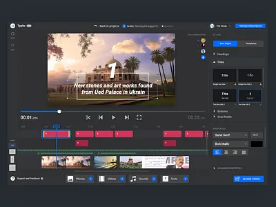 Quick video production app app apple branding creative design design editor fcp illustration premiere pro typography ui ux ux design video website