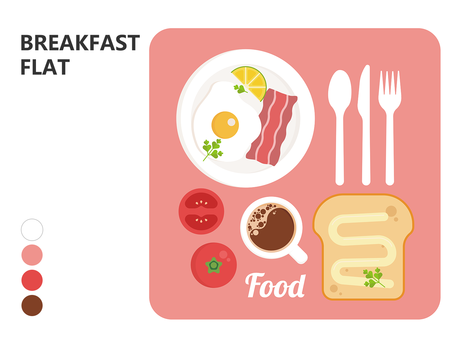 breakfast by Zhaoyunlong on Dribbble