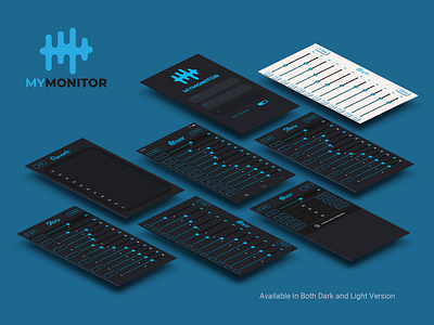 Equalizer UI Design app app ui equalizer music ui ui design ux