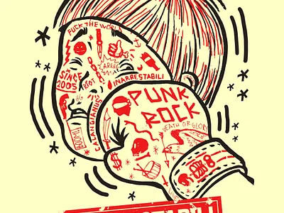 Ouch! comic art digitalart illustration illustrator merch design merchandising