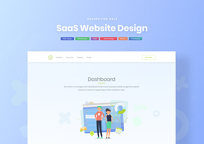 SaaS Web Design clean dashboard design figma flat landing page model prototype saas saas design saas website sale ui uiux ux web design webdesign website wireframe wireframing