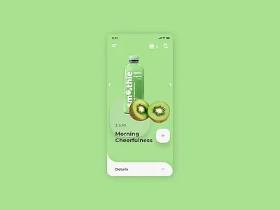 Smoothie app app design bright colour concept delivery delivery app design dribbble shop ui ux