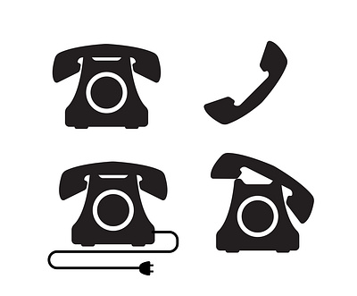 Telephone icons avatar icon telephone icons telephone icons vector