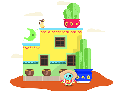 Tostarena adobe illustrator desert illustration mario mario odyssey nintendo switch tostarena vector vector art