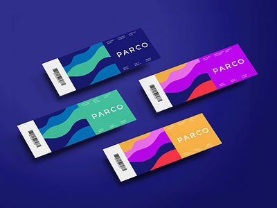 Parco Storytelling Festival Tickets brand identity editorial design festival ticket