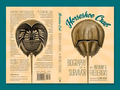 Horseshoe Crab Cover book cover cover graphic design print