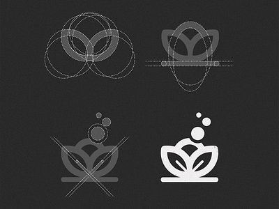 Soly | Grid Structure design flower logo graphic design grid layout hygiene learnlogodesign logo logoawesome logodesign logogrid logoinspirations logolearn logomaker logomark logotype logowork nature logo organicsoap plant logo vegan