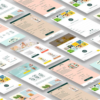 Drink Olipop Mobile Site adobexd ui ui design uidesign ux ux design uxdesign web design web design. web designer xd