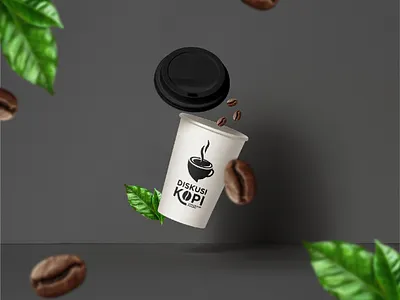 Diskusi Kopi Logo Design branding coffee coffee bean coffee brand coffee chat logo coffee cup mockup coffee talk coffee talk logo coffeelogo cup logo cup talk logo design graphicdesign jb jordi jordibudiyono logo