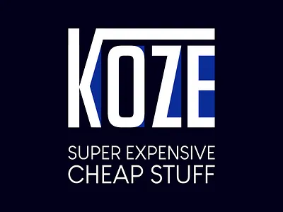 Koze - DAY 7 (Daily Logo Challenge) brand identity brand identity design brand identity designer branding daily dailylogochallenge dailylogodesign fashion fashion wordmark identity design logo logo design logodesign vector wordmark