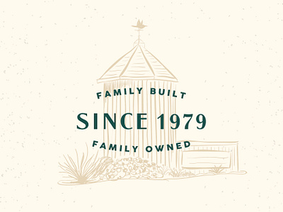 Oakridge Nursery branding design family garden graphic design greenhouse illustration landscaping nursery plants typography vector