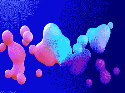 Gradient Blob c4d design experimentation gradient gradient color illustration