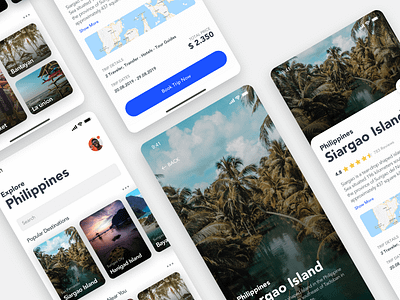 Traveler Explore App apple application asia booking icon ios iphonex island mobile app profile redesign responsive search travel app traveler travelers ui user