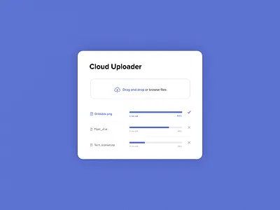 👨🏻‍💻 UX Design | File Upload Window adobexd app blue clean cloud upload dailyui dailyui031 dailyuichallenge design drag and drop file upload icons madewithxd minimalistic progress bar ui ux ux design whitespace window