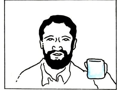 Enjoy. coffee coffeecup design frenchpress illustration