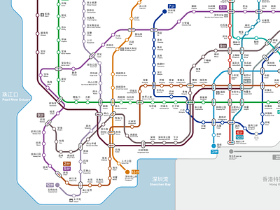 Metro Map - A better ball of wool commuter illustration infographic information design informational map transportation design vector