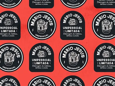 Badges Mário Jesus Unipessoal art badge brand branding colors creative design design art draw graphic design illustration
