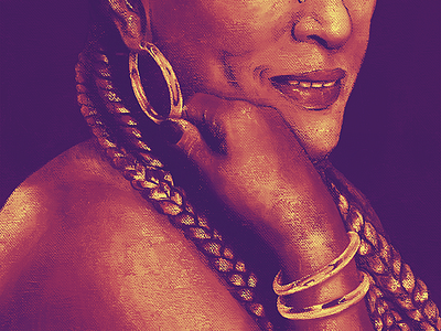 Yolanda Rivara | Portrait behance caribbean color design guama illustration latin photoshop portrait portrait art portrait illustration portrait painting salsa text uney venezuelan wacom