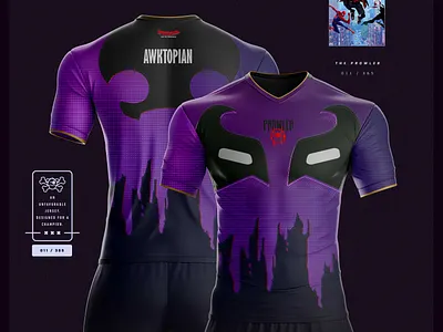 U-365 : The Prowler advertising apparel brand branding campaign design design illustration jersey design jersey mockup marketing merchandise sports design sportswear typography