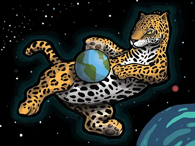 Balam animal art balam black character character design colors design digital art folklore illustration illustrator maya nahuatl nicaragua photoshop world