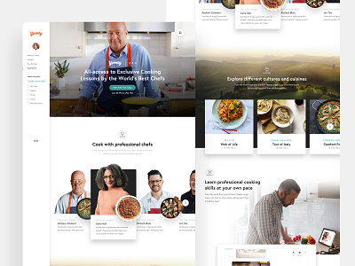 Yummly | Pro anml cooking cooking app food food and drink food app foodie interaction recipes ui web webdesign yummly