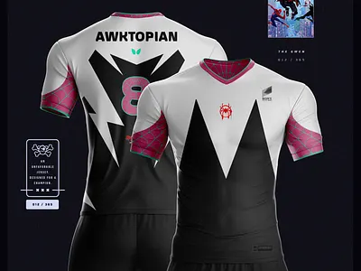 U-365 : The Gwen advertising apparel brand branding campaign design design illustration jersey design jersey mockup marketing merchandise sports branding sportswear typography