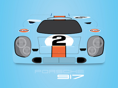 Porsche 917 design illustration porsche south africa