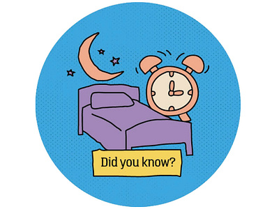 healthy sleep habits icon design for good graphic design icon design illustration