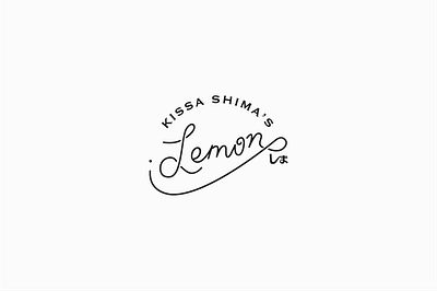Kissa Shima Lemon | Miyajima Island Japan branding design futurecommanddesignoffice handmade handtype hiroshima japan japanese sweets lemon lemon cake package design sweets vector