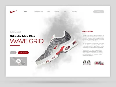 Nike Air Max Plus WAVE GRID OG app art brand branding clean design identity lettering logo minimal nike nike air max product design sneakerhead sneakers type ui ux web website