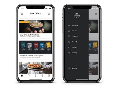 Coffee Application Design ( Anchorhead Coffee) anchor head app application coffee design ios iphonex mobile design sketchapp ui ux