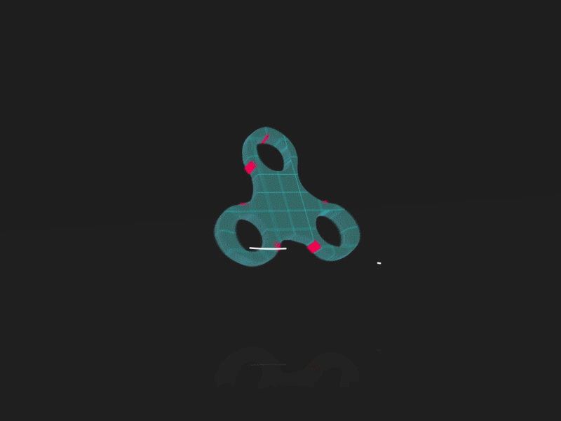 Hand Spinner aftereffects animation design flat illustration minimal minimalism vector