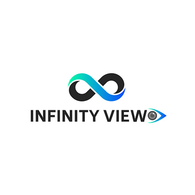 Infinity View brand brand design brand identity branding design flat graphic design graphics icon illustration logo logo design minimal minimalist vector