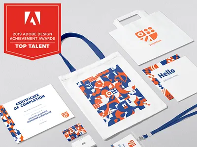 Adobe Awards Top Talent u202 adobe adobeawards brand branding collateral color design logo projekt202 system top talent toptalent2019 u202 university