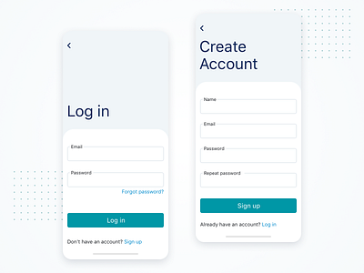 Daily UI #001 app create account daily ui ios log in sign in ui ux