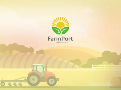 FarmPort | Realtime Data Report App For Farmers agriculture android concept design eminify farmer farming farmport idea ios mobile ui