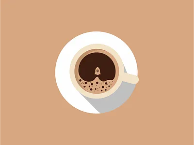 Rocket Coffee animation app art branding design design logo flat graphic design icon illustration ios logo mobile type ui ux vector web