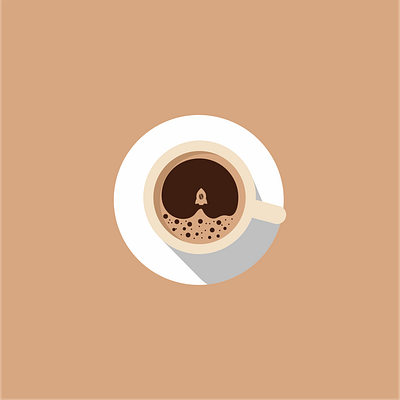 Rocket Coffee animation app art branding design design logo flat graphic design icon illustration ios logo mobile type ui ux vector web