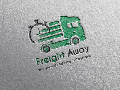 Freight Away Logo design icon logo