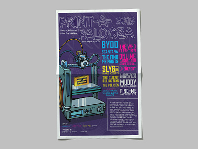 printapalooza design festival flyer layout poster poster design