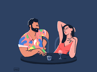 Le couple art colour design drawing fashion food illustration paris photography style