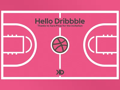 Hello Dribbble! design dreaming dribbble best shot first design first post first shot firstshot graphic graphicdesign graphics hello dribble hello world hellodribbble invitation logo logodesign logotype shot vector