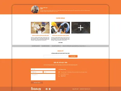 Sign-in Academy Page - Cf break