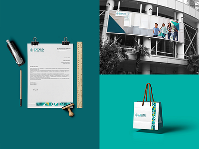 Zayard Project-5 bag billboard brand brand identity branding design letterhead logo outdoors