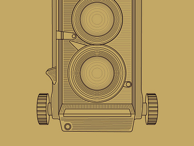 Mamiya C330 adobe adobe illustrator camera design illustration illustrator vector