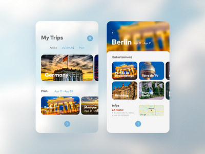 MyTrip - My first UI project animation app design flat illustrator logo ui ux web website