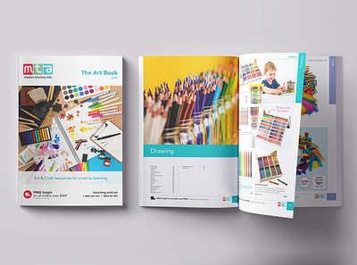 Modern Star - Catalogue branding brochure catalogue design flyer illustrator indesign layout photoshop prepress print production retouching typography