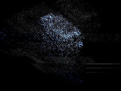 particulated cover design design generativeart glitch effect glitchart graphicdesign poster design