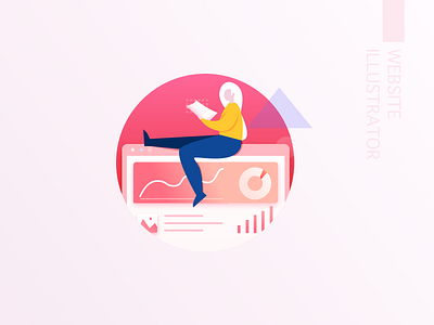 Web Design design flat illustration ui website 插画